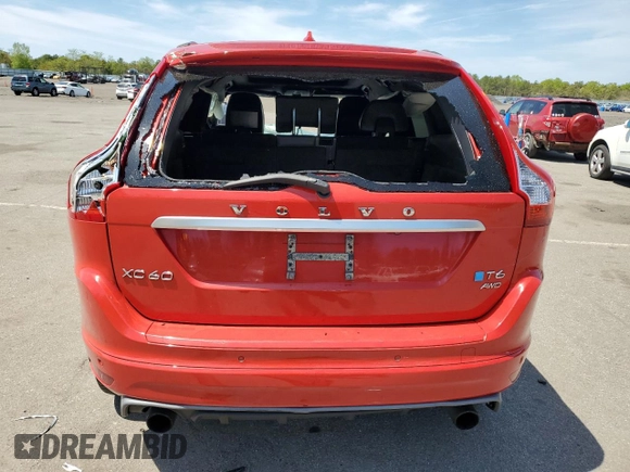 2015 Volvo XC60 z VIN YV4902RHXF2619954, wystawiony jako Copart lot #56196155 z przebiegiem Nie podano mil oraz Szkoda całkowita • Salvage title. Historia ofert i sprzedaży dostępna na DreamBid. Obrazek 6.