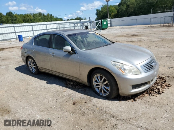 2008 Infiniti G35 with VIN JNKBV61E88M206032, listed as a Copart auction lot 72612354 with Not Provided miles and Clean Title. Bid and sale history available at DreamBid. Image 4.