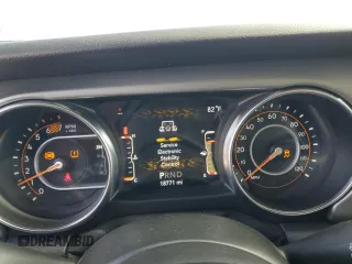 2021 Jeep Wrangler Sport with VIN 1C4GJXAN1MW683604, listed as a Copart auction lot 53838925 with 18,771 mi miles and Salvage title. Bid and sale history available at DreamBid. Image 9.