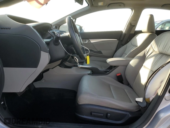 2014 Honda Civic Sedan EX-L with VIN 19XFB2F92EE242101, listed as a Copart auction lot 50170025 with 59,023 mi miles and Salvage Title. Bid and sale history available at carsss.com. Image 7.