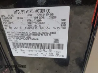 2008 Ford F-150 XLT с VIN 1FTPW12V08FB99006, выставлен на аукционе IAAI как лот 42611063 с пробегом 141 254 миль миль и . История ставок и продаж доступна на DreamBid. Изображение 9.