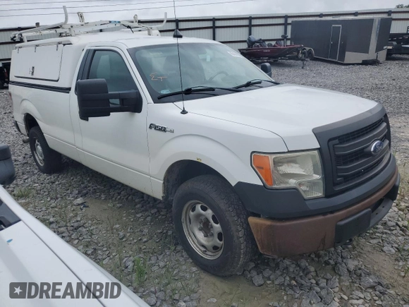2013 Ford F-150 XL with VIN 1FTMF1EM1DKE13041, listed as a Copart auction lot 60404385 with 216,954 mi miles and Clean title. Bid and sale history available at DreamBid. Image 4.