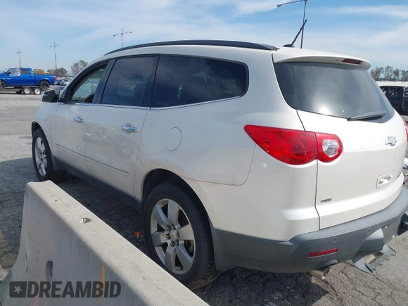 2011 Chevrolet Traverse LTZ with VIN 1GNKVLED4BJ397157, listed as a IAAI auction lot 41764957 with Not Provided miles and . Bid and sale history available at DreamBid. Image 3.