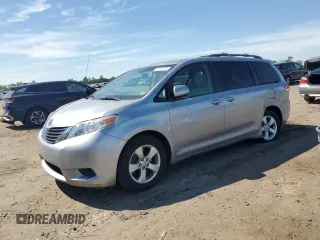 2013 Toyota Sienna LE AAS with VIN 5TDKK3DC2DS377151, listed as a Copart auction lot 57715475 with 81,719 mi miles and Salvage title. Bid and sale history available at DreamBid. Image 1.