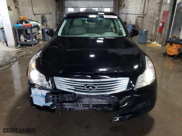 2007 Infiniti G35 Sedan G35x with VIN JNKBV61F27M808528, listed as a Copart auction lot 48788415 with 181,778 mi miles and Salvage Title. Bid and sale history available at carsss.com. Image 5.