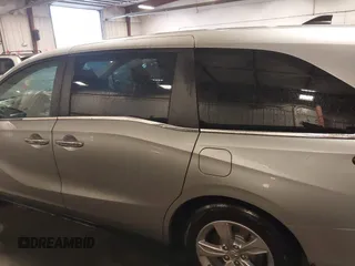 2018 Honda Odyssey EX-L with VIN 5FNRL6H74JB102004, listed as a IAAI auction lot 41724551 with 85,083 mi miles and . Bid and sale history available at DreamBid. Image 15.
