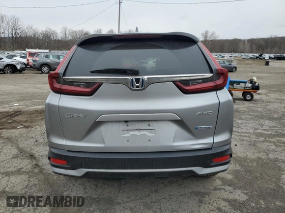 2020 Honda CR-V EX-L with VIN 7FART6H88LE017330, listed as a Copart auction lot 52444145 with Not provided miles and Salvage title. Bid and sale history available at DreamBid. Image 6.
