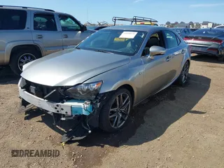 2016 Lexus IS 350 with VIN JTHBE1D20G5026749, listed as a IAAI auction lot 41990150 with 89,946 mi miles and . Bid and sale history available at DreamBid. Image 18.