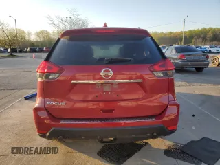 2017 Nissan Rogue SL with VIN JN8AT2MT1HW396416, listed as a Copart auction lot 53287455 with 142,360 mi miles and Salvage title. Bid and sale history available at DreamBid. Image 6.