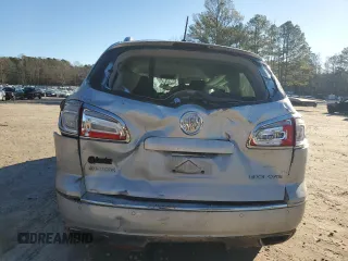 2014 Buick Enclave Convenience with VIN 5GAKRAKD1EJ302436, listed as a Copart auction lot 87255334 with 90,806 mi miles and Salvage Title. Bid and sale history available at carsss.com. Image 6.