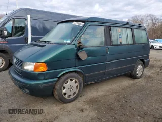 2002 Volkswagen EuroVan MV with VIN WV2NB47092H095600, listed as a Copart auction lot 50705065 with 223,049 mi miles and Clean Title. Bid and sale history available at DreamBid. Image 1.