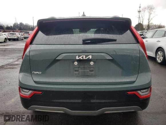 2023 Kia Niro Wave with VIN KNDCT3L18P5032654, listed as a Copart auction lot 43169035 with 15,427 mi miles and Salvage Title. Bid and sale history available at DreamBid. Image 6.