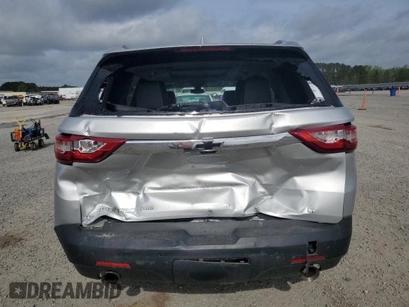 2018 Chevrolet Traverse LT z VIN 1GNEVHKW1JJ210911, wystawiony jako Copart lot #51760145 z przebiegiem 87 181 mil mil oraz Szkoda całkowita • Salvage title. Historia ofert i sprzedaży dostępna na DreamBid. Obrazek 6.