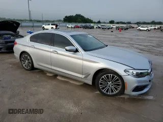 2017 BMW 5 Series 530i z VIN WBAJA5C36HG456248, wystawiony jako Copart lot #54521155 z przebiegiem 126 446 mil mil oraz Szkoda całkowita • Salvage title. Historia ofert i sprzedaży dostępna na DreamBid. Obrazek 4.