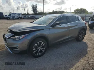 2017 Infiniti QX30 Luxury with VIN SJKCH5CR3HA030285, listed as a Copart auction lot 78579464 with 74,645 mi miles and Salvage Title. Bid and sale history available at carsss.com. Image 1.