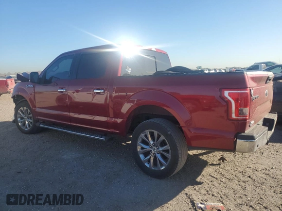 2017 Ford F-150 XL with VIN 1FTEW1CG4HKC17652, listed as a Copart auction lot 45512365 with 168,929 mi miles and Salvage title. Bid and sale history available at DreamBid. Image 2.
