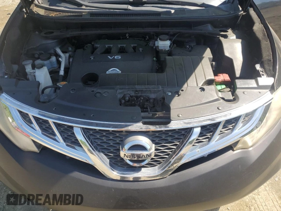 2014 Nissan Murano S with VIN JN8AZ1MW5EW519035, listed as a Copart auction lot 54246825 with 153,000 mi miles and Clean Title. Bid and sale history available at DreamBid. Image 12.