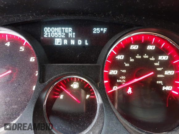 2008 GMC Acadia SLE1 with VIN 1GKEV13778J258533, listed as a IAAI auction lot 41304981 with 210,552 mi miles. Bid and sale history available at carsss.com. Image 15.