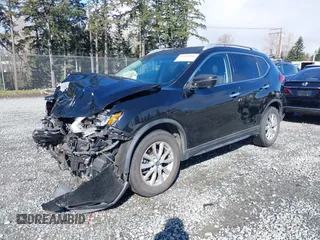 2017 Nissan Rogue SV with VIN KNMAT2MT4HP568220, listed as a IAAI auction lot 41883086 with 98,450 mi miles. Bid and sale history available at carsss.com. Image 17.