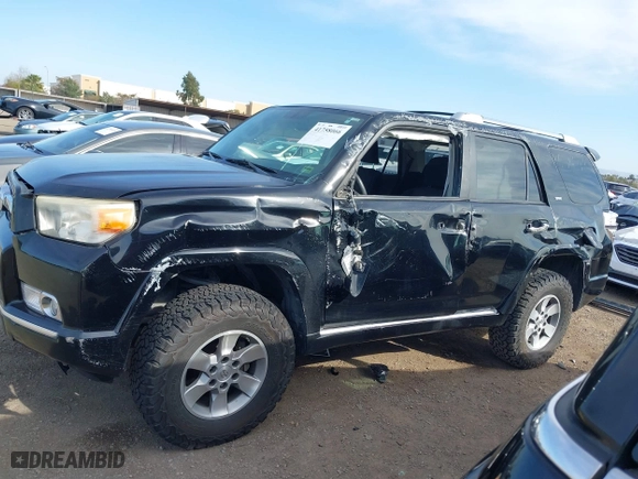 2010 Toyota 4Runner SR5 with VIN JTEZU5JR5A5010223, listed as a IAAI auction lot 41758066 with 221,166 mi miles. Bid and sale history available at carsss.com. Image 14.