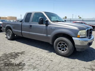 2004 Ford F-250 XL with VIN 1FTNX20L64EB19073, listed as a Copart auction lot 57533145 with 287,118 mi miles and Salvage title. Bid and sale history available at DreamBid. Image 4.