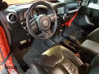 2013 Jeep Wrangler Sahara z VIN 1C4AJWBG2DL569838, wystawiony jako Copart lot #54705065 z przebiegiem 67 093 mil mil oraz Szkoda całkowita • Salvage title. Historia ofert i sprzedaży dostępna na DreamBid. Obrazek 8.