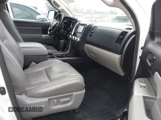 2018 Toyota Sequoia SR5 with VIN 5TDBY5G13JS165133, listed as a IAAI auction lot 42034441 with 121,474 mi miles. Bid and sale history available at carsss.com. Image 5.