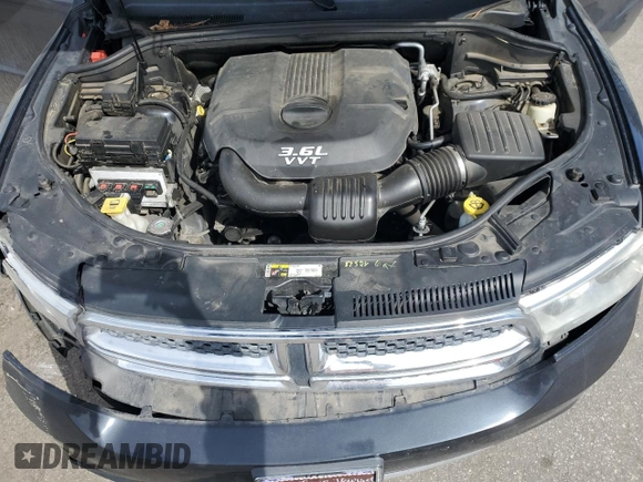 2013 Dodge Durango SXT with VIN 1C4RDJAG4DC666781, listed as a Copart auction lot 47420835 with 160,147 mi miles and Salvage Title. Bid and sale history available at carsss.com. Image 12.