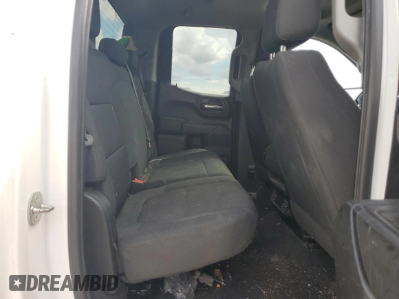 2020 Chevrolet Silverado 1500 Custom with VIN 1GCRWBEH4LZ281963, listed as a Copart auction lot 69211604 with 148,420 mi miles and Salvage Title. Bid and sale history available at carsss.com. Image 10.