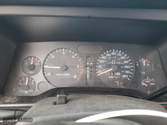 1997 Dodge Ram 1500 with VIN 1B7HC13Y0VJ564590, listed as a Copart auction lot 45738335 with 215,273 mi miles and Clean Title. Bid and sale history available at carsss.com. Image 9.