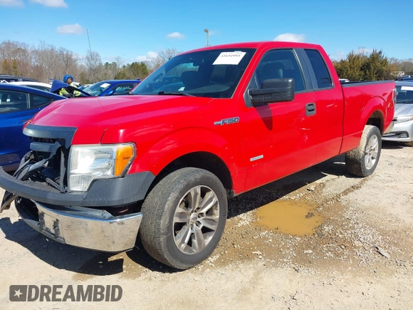 2012 Ford F-150 XL with VIN 1FTFX1CT7CKD64961, listed as a IAAI auction lot 41654993 with 309,686 mi miles. Bid and sale history available at carsss.com. Image 18.