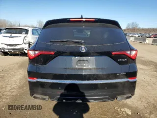 2023 Acura MDX w/Technology Package with VIN 5J8YE1H43PL032761, listed as a Copart auction lot 46911465 with 19,092 mi miles and Salvage Title. Bid and sale history available at carsss.com. Image 6.