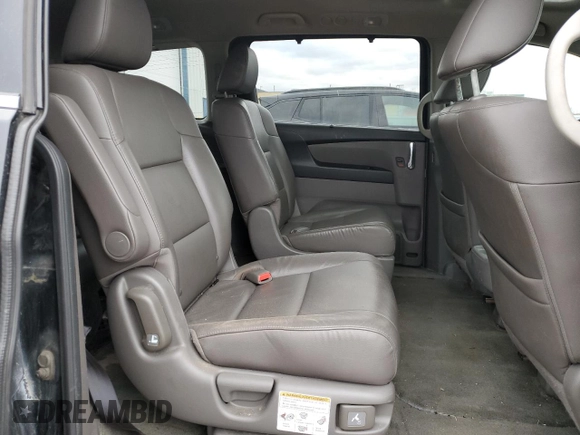 2015 Honda Odyssey Touring Elite with VIN 5FNRL5H91FB504095, listed as a Copart auction lot 53868125 with 176,272 mi miles and Salvage Title. Bid and sale history available at DreamBid. Image 11.