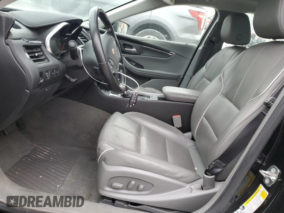 2018 Chevrolet Impala Premier with VIN 2G1125S38J9167788, listed as a Copart auction lot 54196465 with 127,409 mi miles and Clean Title. Bid and sale history available at DreamBid. Image 7.