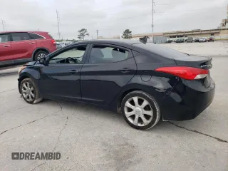 2013 Hyundai Elantra Limited with VIN 5NPDH4AE8DH254009, listed as a Copart auction lot 51278115 with 131,463 mi miles and Salvage Title. Bid and sale history available at DreamBid. Image 2.