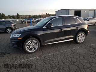 2018 Audi Q5 Premium Plus with VIN WA1BNAFY7J2151561, listed as a Copart auction lot 88798875 with 70,188 mi miles and Salvage Title. Bid and sale history available at carsss.com. Image 1.