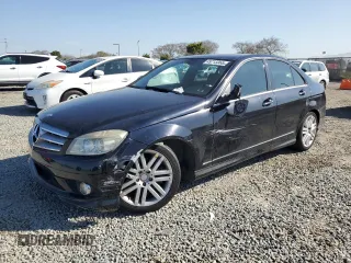 2008 Mercedes-Benz C 300 Sport with VIN WDDGF54X18F180122, listed as a Copart auction lot 49713355 with 248,568 mi miles and Salvage title. Bid and sale history available at DreamBid. Image 1.