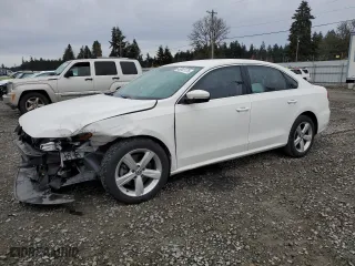 2014 Volkswagen Passat SE with VIN 1VWBP7A36EC007124, listed as a Copart auction lot 49841175 with 89,311 mi miles and Salvage Title. Bid and sale history available at carsss.com. Image 1.