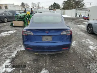 2020 Tesla Model 3 Standard Range Plus with VIN 5YJ3E1EA5LF625456, listed as a Copart auction lot 80926294 with 118,358 mi miles and Salvage Title. Bid and sale history available at DreamBid. Image 6.
