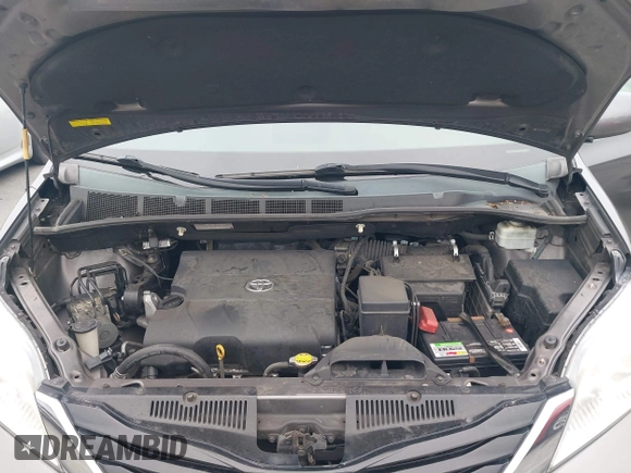2012 Toyota Sienna LE AAS with VIN 5TDKK3DC0CS236786, listed as a IAAI auction lot 42401816 with 219,738 mi miles and . Bid and sale history available at DreamBid. Image 10.