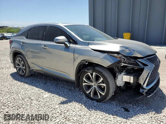 2022 Lexus RX with VIN 2T2HZMAA5NC220394, listed as a Copart auction lot 53384105 with 16,696 mi miles and Salvage Title. Bid and sale history available at carsss.com. Image 4.
