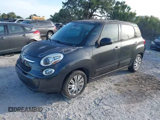2016 FIAT 500L Pop with VIN ZFBCFAAH3GZ038515, listed as a IAAI auction lot 42088460 with 107,004 mi miles. Bid and sale history available at carsss.com. Image 2.