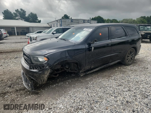 2018 Dodge Durango SXT with VIN 1C4RDHAG4JC490187, listed as a Copart auction lot 59729825 with 117,597 mi miles and Salvage title. Bid and sale history available at DreamBid. Image 1.