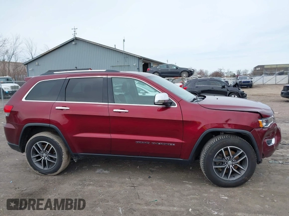 2018 Jeep Grand Cherokee Limited with VIN 1C4RJFBG8JC487711, listed as a IAAI auction lot 41966388 with 110,512 mi miles and . Bid and sale history available at DreamBid. Image 13.