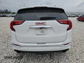 2019 GMC Terrain Denali with VIN 3GKALSEX7KL396483, listed as a Copart auction lot 50463135 with 93,860 mi miles and Salvage Title. Bid and sale history available at DreamBid. Image 6.