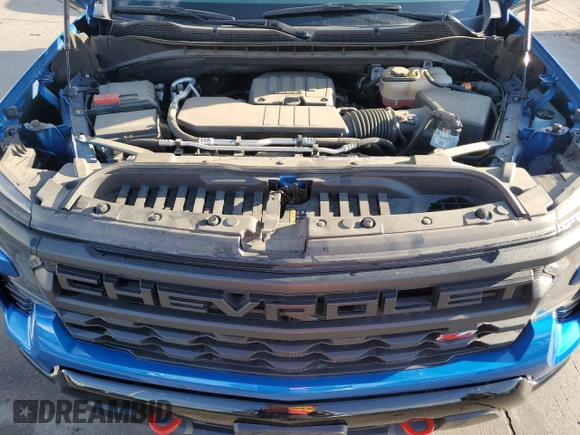 2022 Chevrolet Silverado 1500 Custom Trail Boss with VIN 3GCPDCEKXNG523480, listed as a Copart auction lot 73428924 with 26,081 mi miles and Clean Title. Bid and sale history available at carsss.com. Image 11.