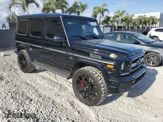 2014 Mercedes-Benz G-Class G 63 AMG with VIN WDCYC7DF1EX226915, listed as a Copart auction lot 54564045 with 54,656 mi miles and Clean Title. Bid and sale history available at carsss.com. Image 4.