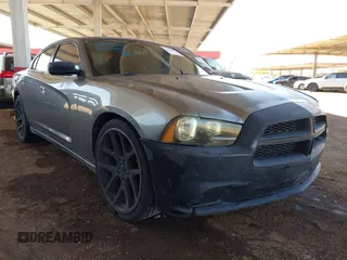 2012 Dodge Charger SE with VIN 2C3CDXBG4CH168491, listed as a IAAI auction lot 41982492 with 191,698 mi miles and . Bid and sale history available at carsss.com. Image 1.