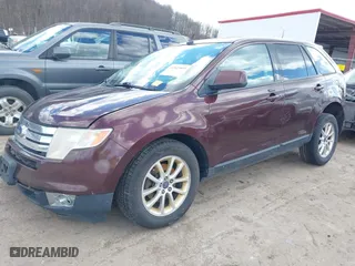 2010 Ford Edge SEL with VIN 2FMDK4JC3ABA11436, listed as a IAAI auction lot 41845809 with 185,367 mi miles. Bid and sale history available at carsss.com. Image 2.