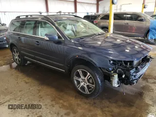 2013 Volvo XC70 T6 with VIN YV4902BZ3D1163124, listed as a Copart auction lot 54206005 with 93,052 mi miles and Salvage Title. Bid and sale history available at DreamBid. Image 4.
